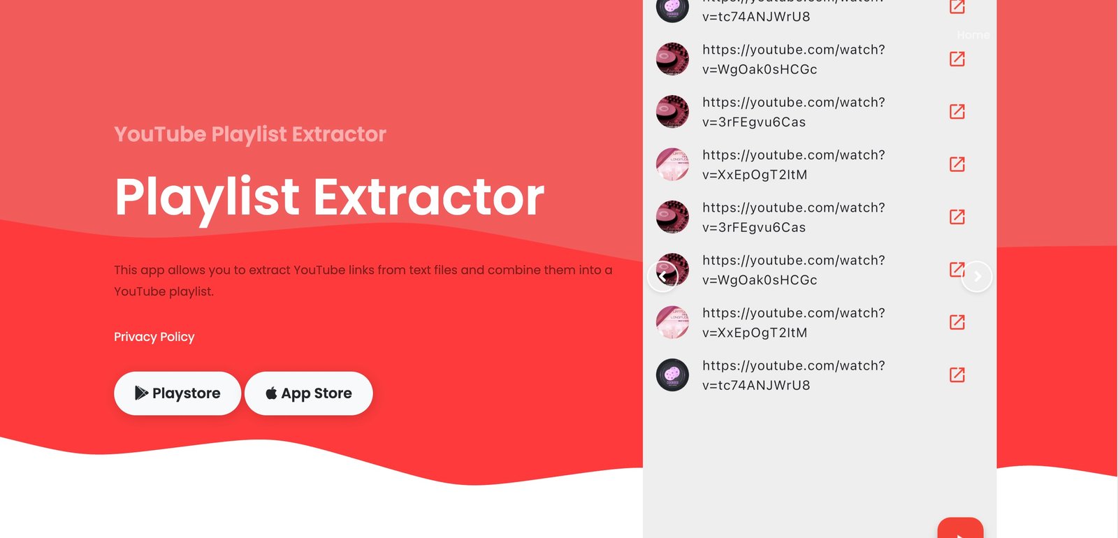 Playlist Extractor