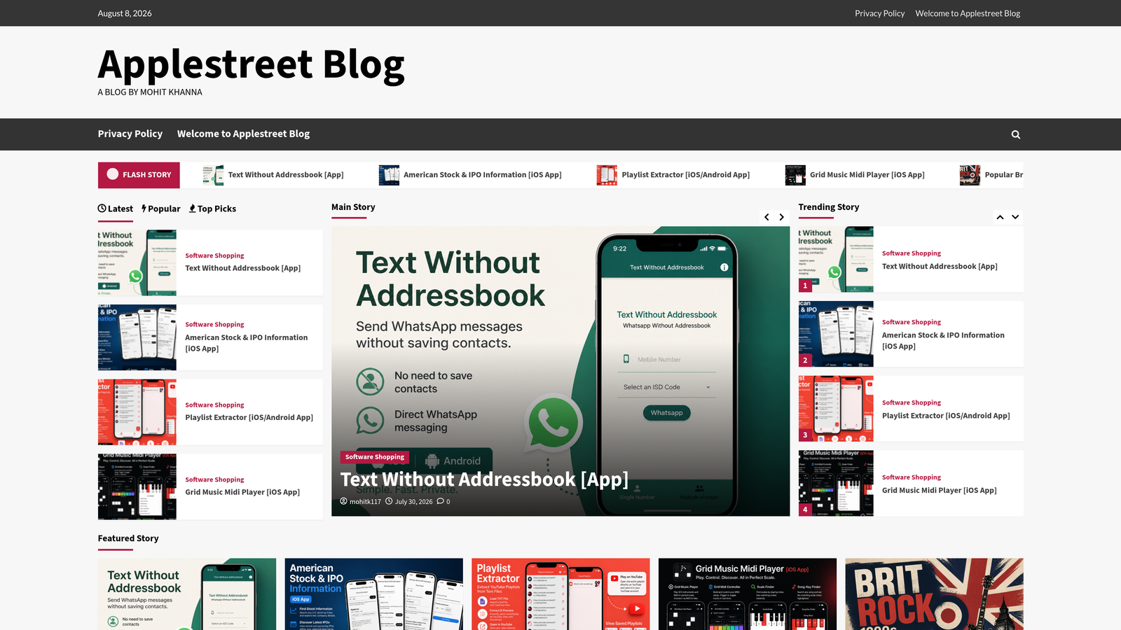 Applestreet Blog