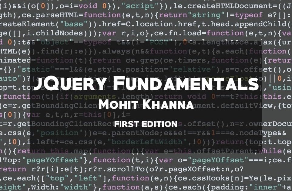 jQuery Book Project